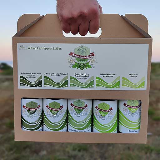 kingcask bier-collectie